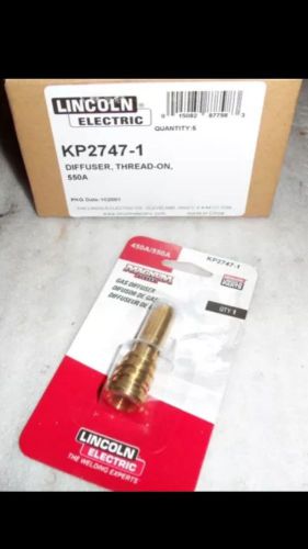 LINCOLN KP2747-1 450A/550A MAGNUM PRO MIG WELDING GAS DIFFUSER - NEW - BOX OF 5-
							
							show original title