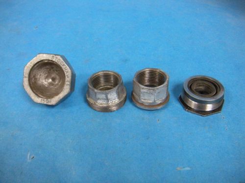 Stockham iron plumbing fittings various sizes lot of 4-
							
							show original title for sale