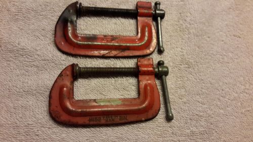 Stanley Handyman H152 C-Clamps 2 inch  (lot of 2)