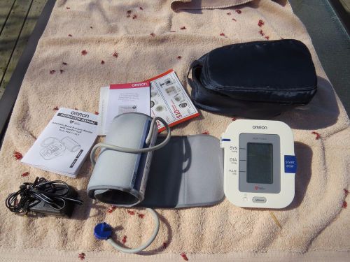 Omron HEM-711 DLX Automatic Blood Pressure Monitor with Comfit Cuff case books