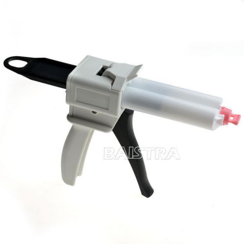 Dental 1:1 impression fitting mixing dispenser/gun+50ml polysiloxane tube value for sale