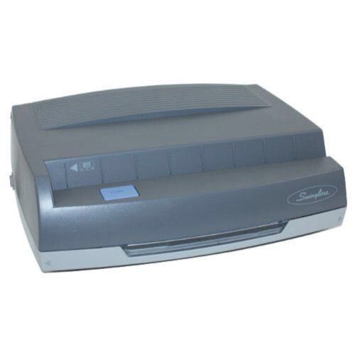 Swingline Electric 3 Hole Punch, Medium Duty, 8 1/2&#034; Centers, 50 Sheets, 350MD