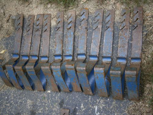 Lot 11 Matching Roof Jacks Scaffold Roofing Brackets vtg HEAVY DUTY