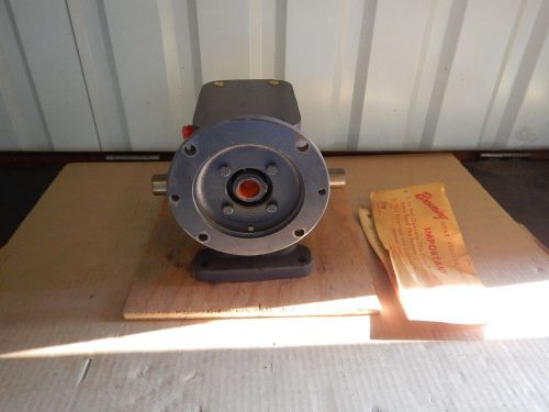 New browning worm gear speed reducer 1750 rpm 2.16 input hp 10:1 ratio new for sale