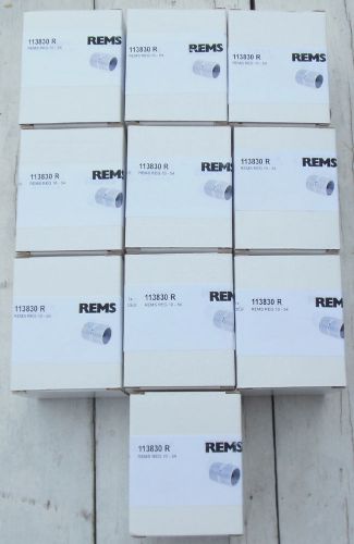 10 Rems Deburring Toosl 10mm - 54mm  1/2&#034; - 2 1/8&#034; Made In Germany Free Shipping