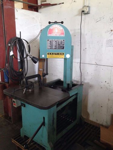 Roll In Saw Universal Band Saw, Model EF 1459, Single Phase