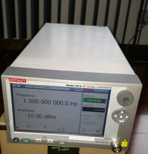 Keithley 2910 RF Vector Signal Generator 400 MHz to 2.5 GHz
