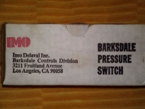 NIB Barksdale Bourbon Pressure Switch Model #B1S-A48SS
