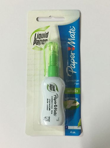 4ml Paper Mate Liquid Paper Correction Pen Easy squeeze Fast drying