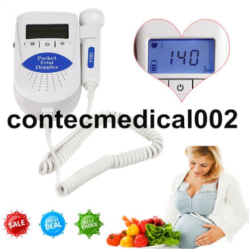US FDA Fetal doppler SonolineB, 3MHZ Probe+ Gel, Prenatal Heart Monitor