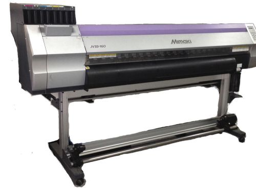 Mimaki JV33-160 Wide Format Printer 64&#034; Used -- Needs Repair