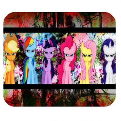 Rainbow Little Pony Custom Mouse Pad Mat Mousepad 9.25&#034; x 7.75&#034; Hot Gift
