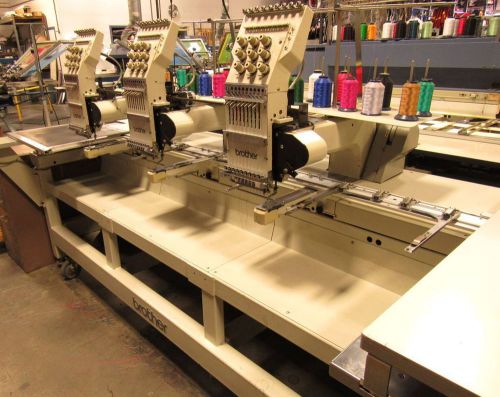 Brother BAS-423 three head electronic embroidery machine