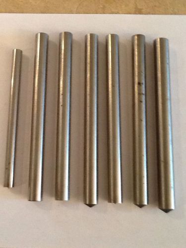Lot of 7 hss drill blanks 3/8&#034;- 1/2&#034;- 9/16&#034; 5&amp; 6&#034; lg. for sale
