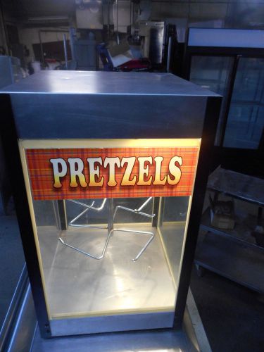 PRETZEL WARMER CABINET WITH ROTATING PRETZEL HOLDER, 115V, SHARP!