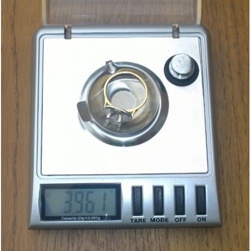 Digital Milligram Diamond Gram Jewelry Precision Weight Scale - 20g/0.001g