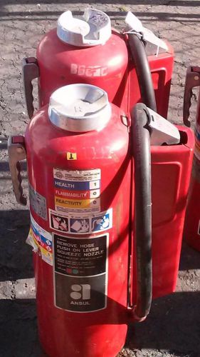 Ansul Red Line 30lbs Extinguisher Plus 50 Dry Chemical Ansul Cartridge