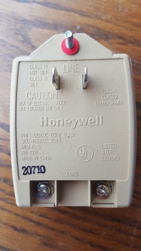 Honeywell ademco plug in class 2 transformer 16.5vac 25va for sale