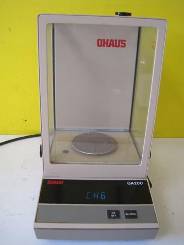 Ohaus ga200 analytical balance 200.0000g ga 200 scientific lab scale part/repair for sale