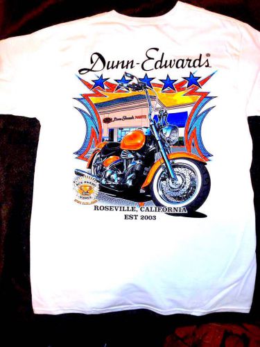 Dunn Edwards Paint T Shirt Lrg Roseville, California 2003 Harley New w/tags