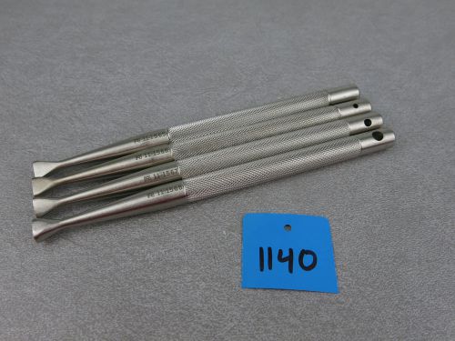 R. Wolf Surgical Orthopedic Curette Set Lot of 4 11-1565 11-1566 11-1567 11-1168