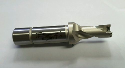 Iscar .750&#034; carbide insert drill 1-3/8&#034; fl, 1&#034; shank, 5-3/8&#034; oal for sale