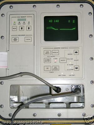 HP 43200 ECG EKG MACHINE MONITOR RECORDER ELECTROCARDIOGRAM ELECTRO CARDIOGRAPH