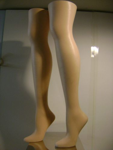 RPM INDUSTRIES MANNEQUIN LEG FOOT FORMS 26&#034; SOCK SHOE JEWELRY BODY ART  DISPLAY