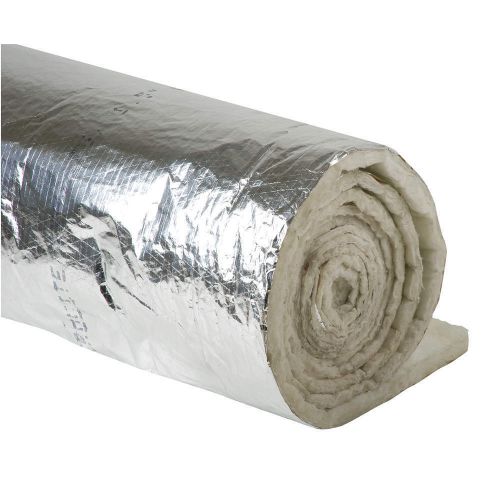 Johns Manville 670378 Duct Insulation,1-1/2In X 48In X 25Ft, NEW, FREE SHIP, @PA
