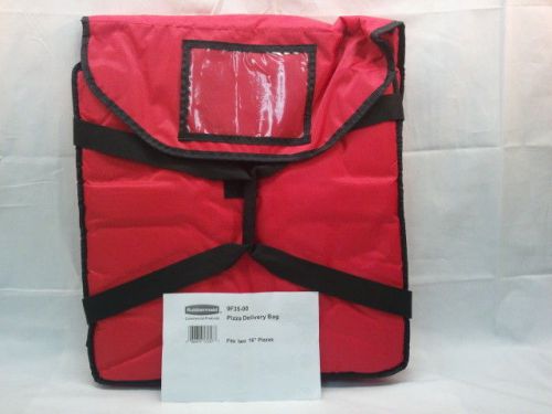 Rubbermaid 9F35 ProServe PIZZA FOOD Delivery Bag 18&#034;x18&#034;x5.25&#034; FG9F3500 RED NEW