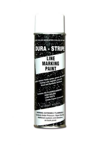 9 - USSC Dura Stripe Athletic White Line Marking Paint - 18 oz Cans