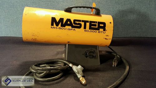 Master MH-50V-GFA 50,000 BTU Forced Air Propane Heater      77813