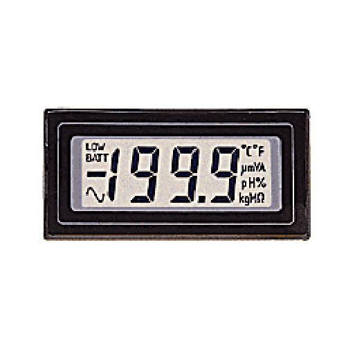 Lascar dpm 2000s 3 1/2-digit lcd panel voltmeter w/200 mv dc, single for sale