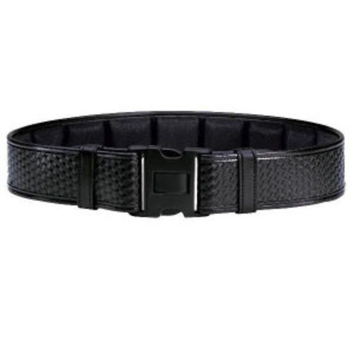 Uncle mike&#039;s 7094-1 black bw belt mirage ultra duty belt velcro lining lg 38-42&#034; for sale