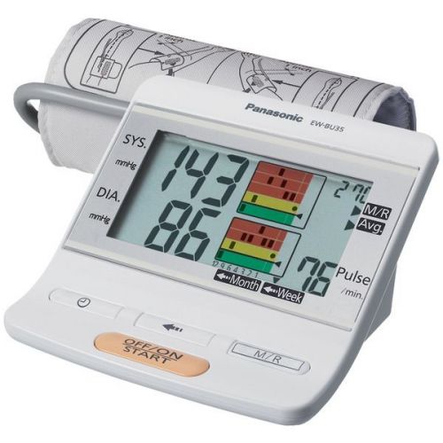 PANASONIC EW-BU35W Upper Arm Blood Pressure Monitor