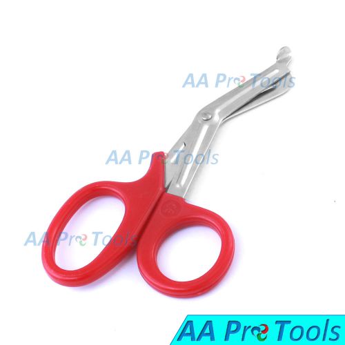 AA Pro: Emt Utility Scissors Red Color 7.5&#034; Dental Surgical Instruments
