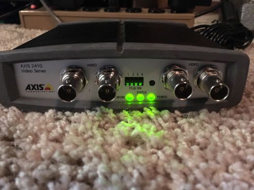Axis 241Q Network Video Server &amp; PS-K Power Supply