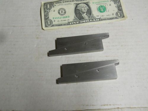 Starrett  #154-d adjustable parallels.  pair (2)  new for sale