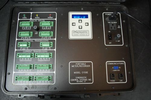 Synergetic Control Systems C150E Portable Meter / Recorder