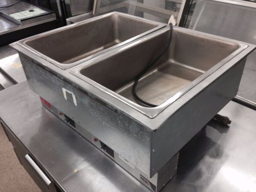 Apw hot food well two-pan - hfwat-2d for sale