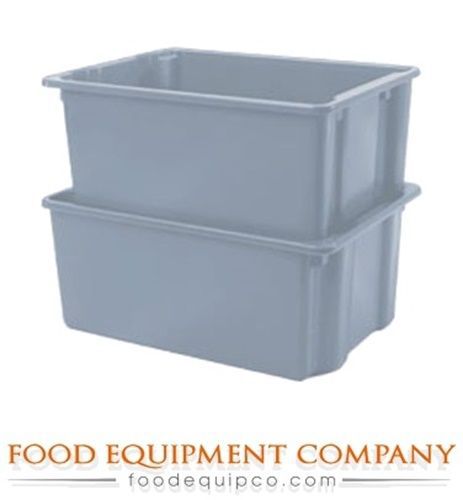 Win-holt SN-2618 SN2618PERF Gray Stack &#039;N Nest 19 x 26&#034; Vented Container