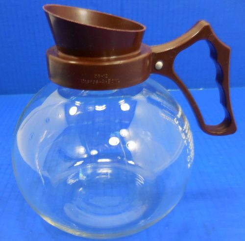 WILBUR CURTIS Replacement Glass Decanter Coffee Pot 64oz 12 Cups 3747