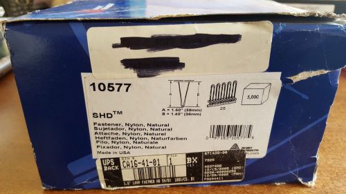 5000 avery dennison 1 1/2&#034; super heavy duty loop fasteners 1.5&#034; nylon tag label for sale