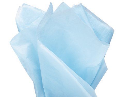 Light Blue Tissue Paper 20&#034; X 30&#034; - 48 Sheet Pack