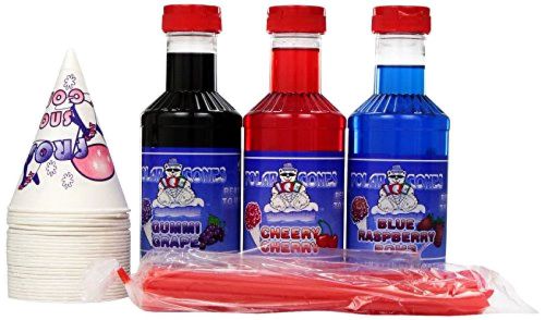 New great northern popcorn company polar cones and shaved ice syrup, 80 ounce for sale