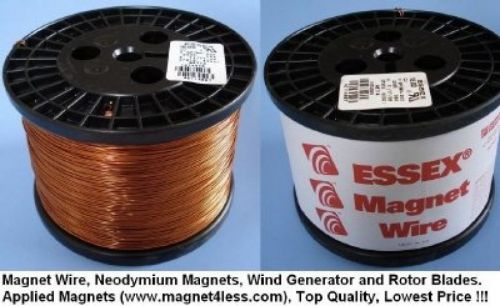 Superior Essex Magnet Wire 10 Lb Spool Coil Winding Gauge 24 AWG High Temp 200C