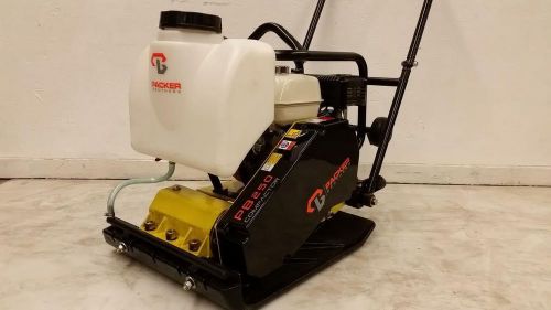 Packer brothers pb250 plate compactor tamper 6.5 hp honda 256lb forward water for sale