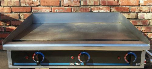 STAR-MAX 536TGD COMMERCIAL 36&#034; ELECTRIC GRIDDLE FLAT GRILL