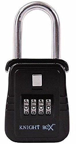 Knight Box (TM) Lock Box Key Storage, Lock Box House, Lockbox For Keys, Realtor