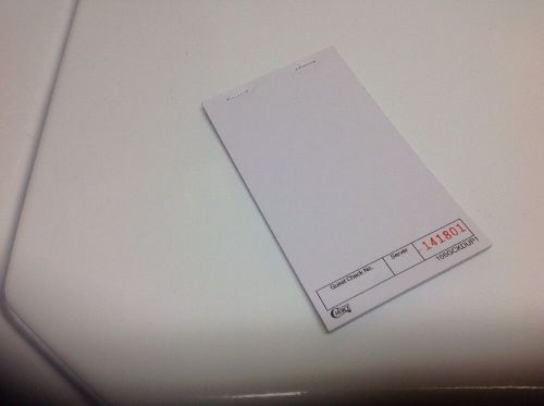 Blank Sales Order Taking Receipt Book With Carbon 50 Sheets